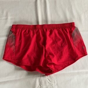 oiselle Distance Shorts Rio Red 8 NWT